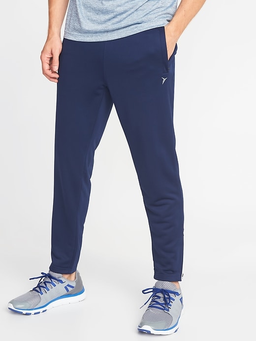 View large product image 1 of 1. Go-Dry French-Terry Run Pants