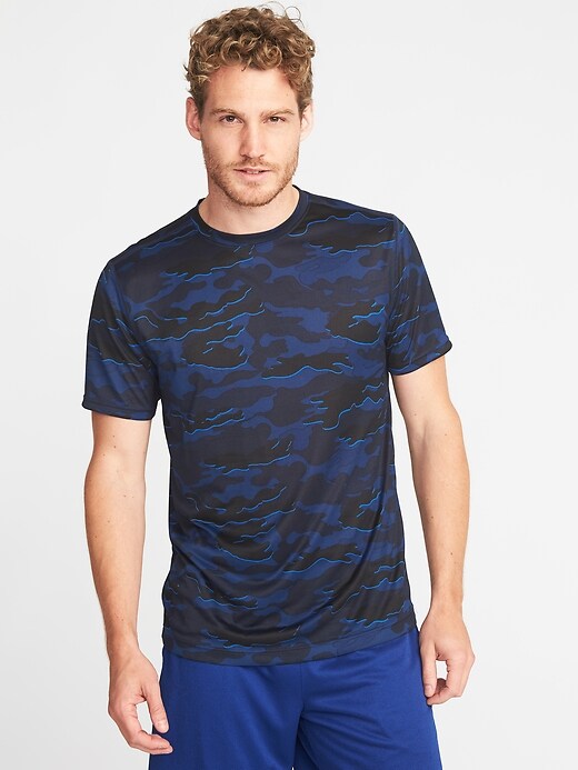 View large product image 1 of 1. Go-Dry Eco Regular-Fit Tee