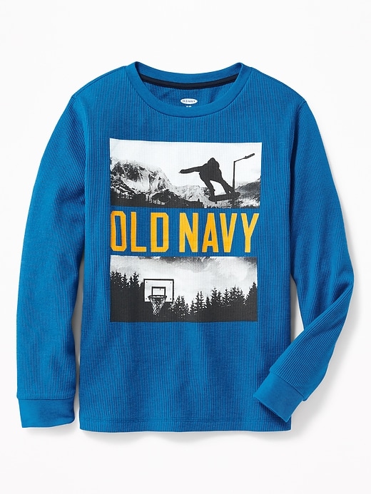 Graphic Thermal Tee for Boys | Old Navy