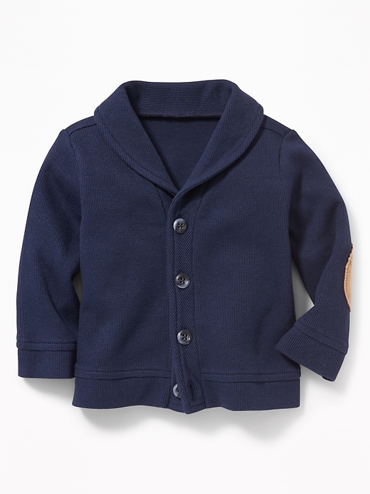 View large product image 1 of 2. French-Rib Button-Front Cardigan for Baby