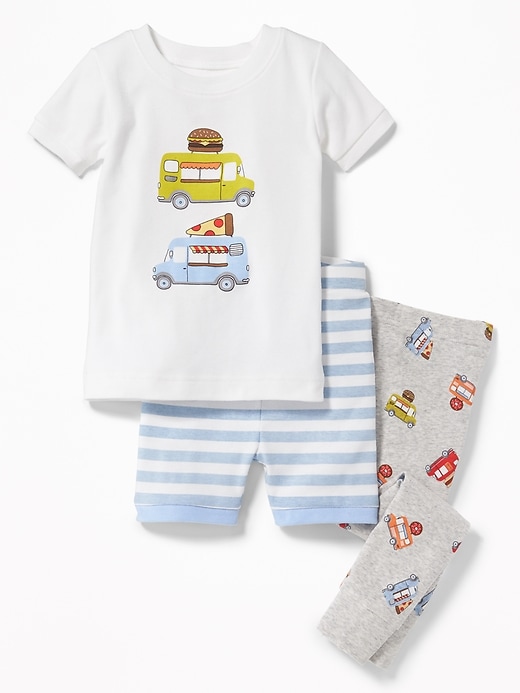 View large product image 1 of 1. Food Truck 3-Piece Sleep Set for Toddler & Baby