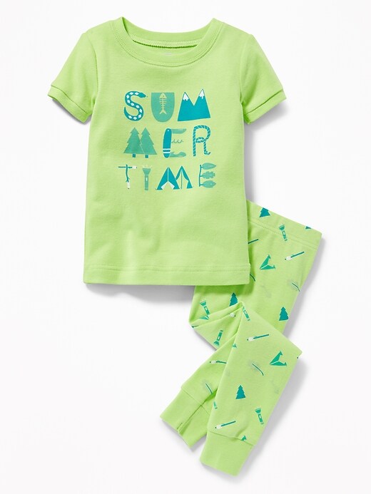 View large product image 1 of 1. "Summertime" Sleep Set for Toddler & Baby