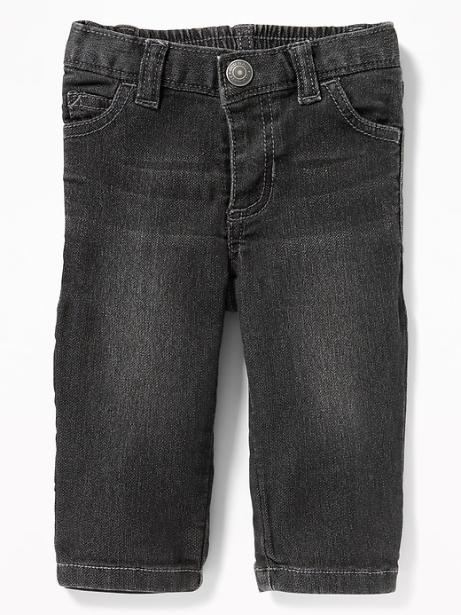 View large product image 1 of 2. Gray-Wash 24/7 Jeans for Baby