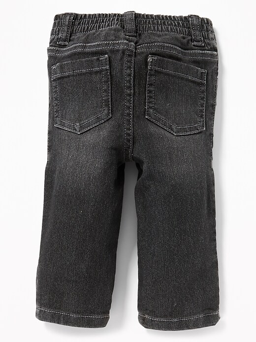 View large product image 2 of 2. Gray-Wash 24/7 Jeans for Baby