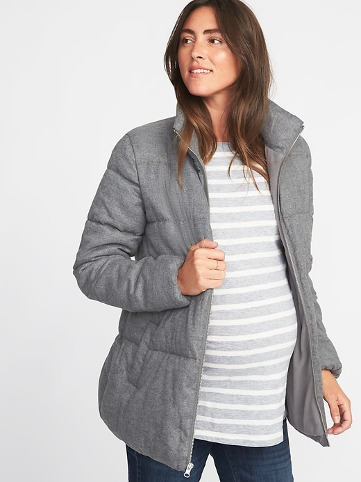 Image number 1 showing, Maternity Frost-Free Jacket