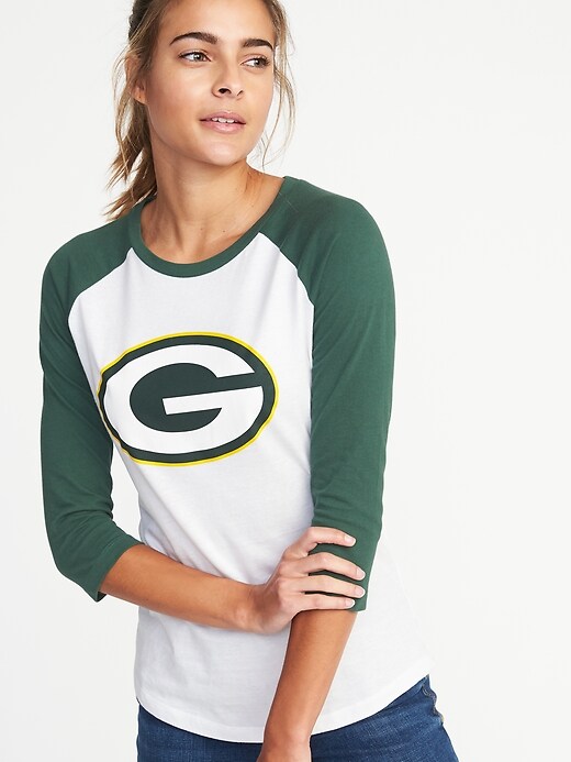 View large product image 1 of 1. NFL&#174 Team Raglan Tee for Women