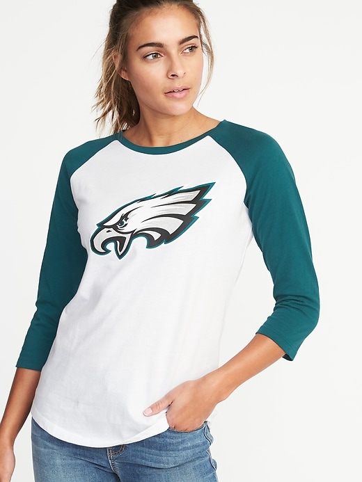 View large product image 1 of 1. NFL&#174 Team Raglan Tee for Women