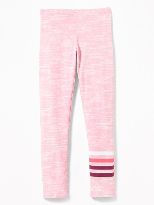 View large product image 1 of 1. Jersey Full-Length Leggings for Girls