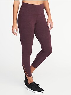 old navy high rise yoga leggings