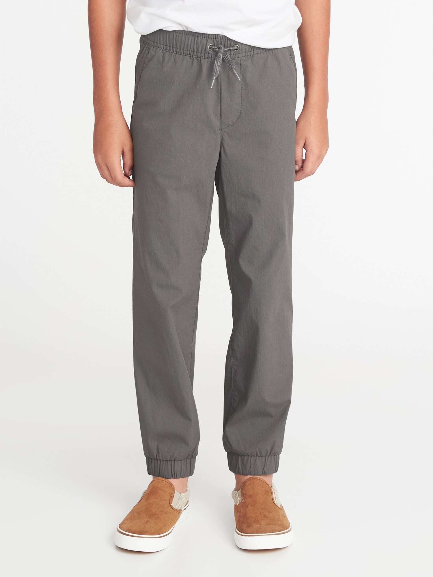 Built-In Flex Flat-Front Tech Joggers For Boys | Old Navy