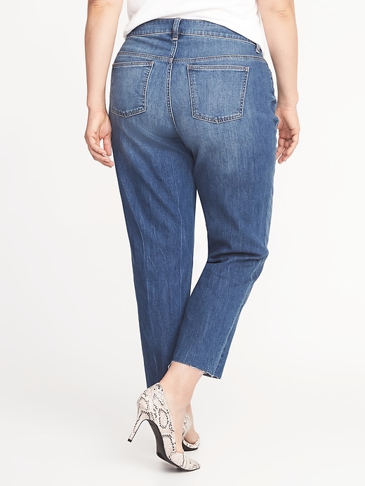 View large product image 2 of 2. High-Rise The Plus-Size Power Jean, a.k.a. The Perfect Straight