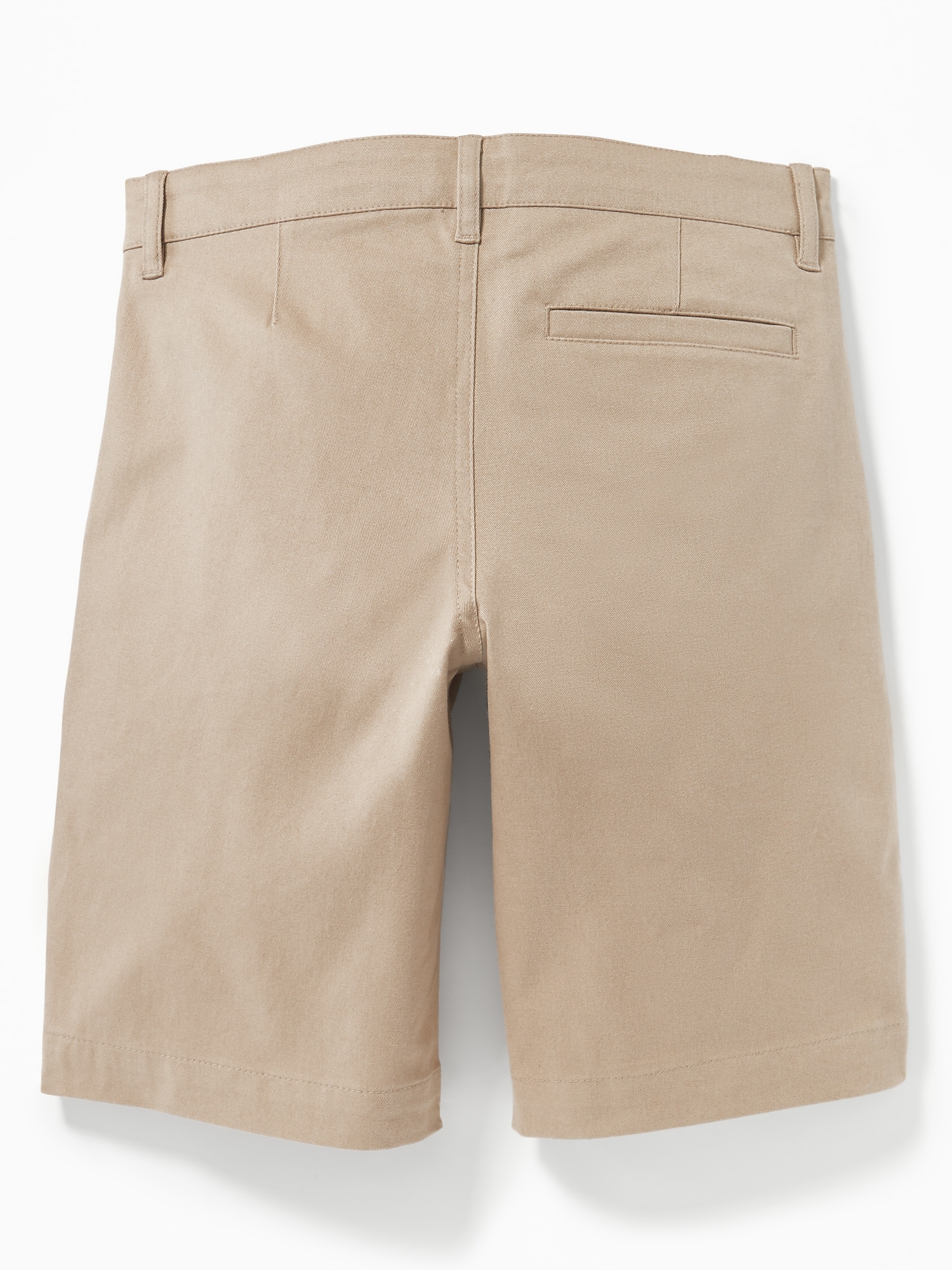 Old Navy Boys Uniform Khaki Adjustable Shorts Sz 16