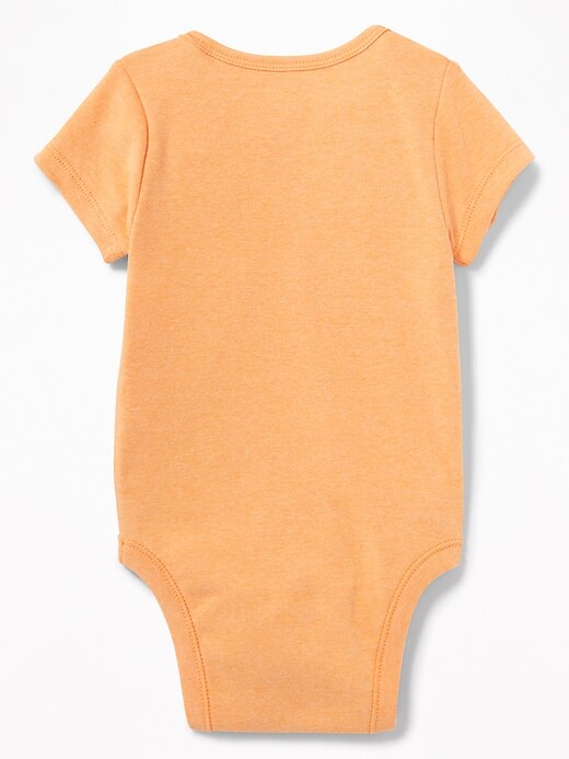 View large product image 2 of 2. Graphic Jersey Bodysuit for Baby