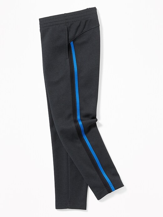 View large product image 1 of 1. Double-Knit Go-Dry Track Pants For Boys