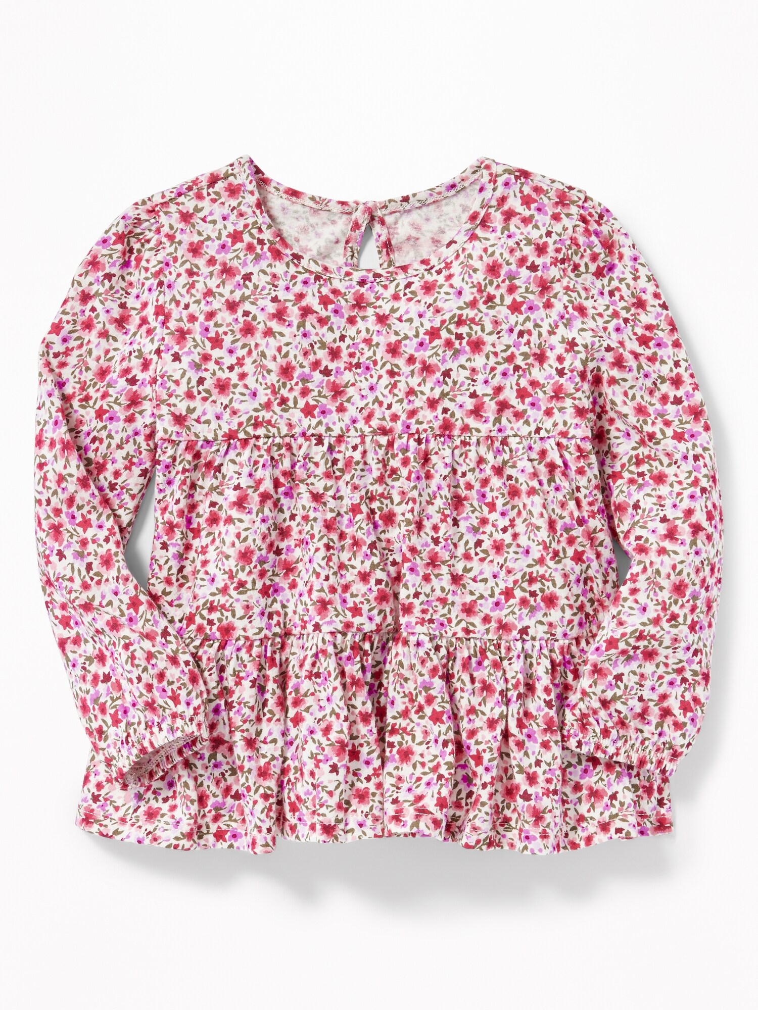 Tiered Floral Top for Toddler Girls Old Navy