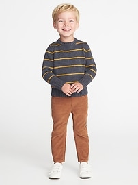 View large product image 3 of 4. Striped Crew-Neck Sweater for Toddler Boys