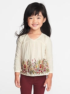 Toddler Girl Tees Sale | Old Navy