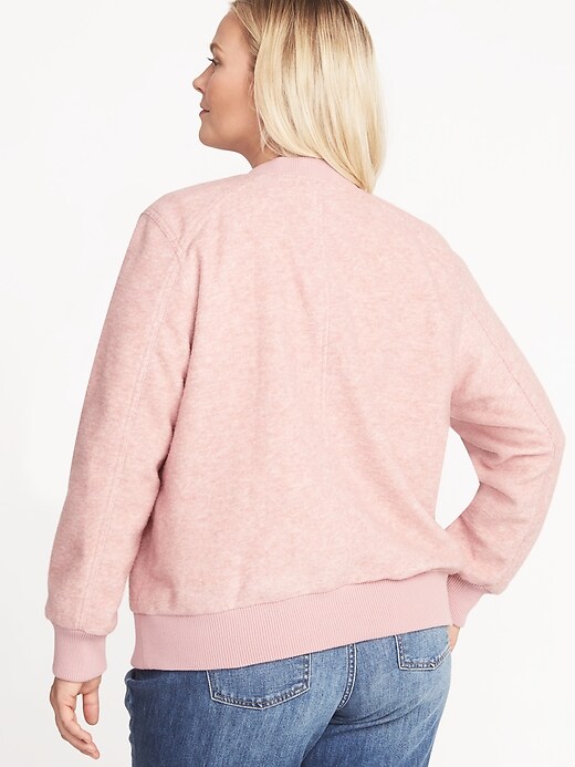 Textured Jacquard PlusSize Bomber Jacket Old Navy