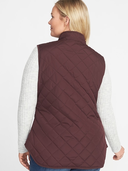 Image number 2 showing, Plus-Size Quilted Vest