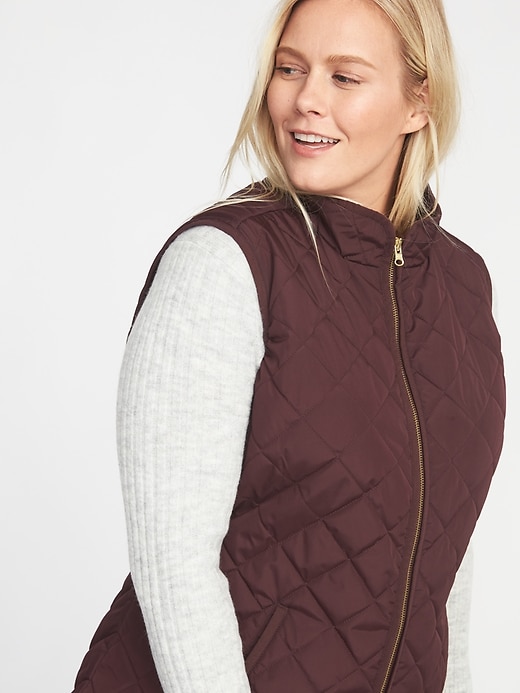 Image number 4 showing, Plus-Size Quilted Vest
