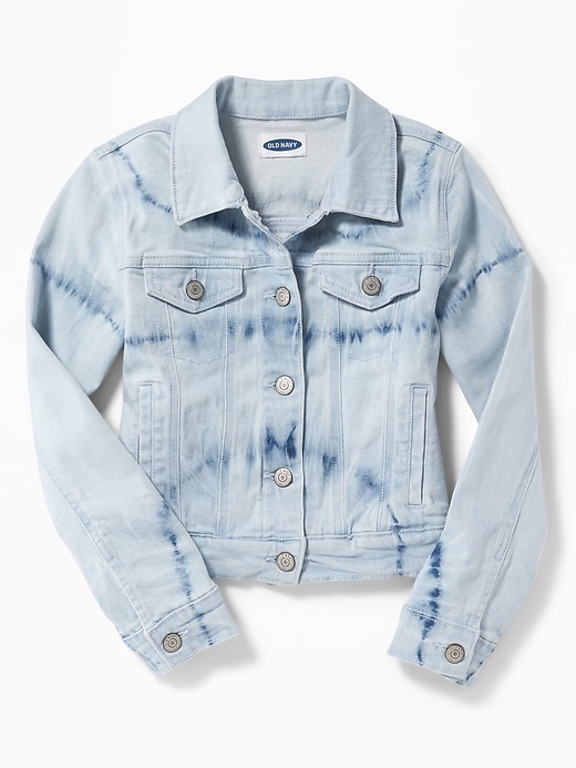 View large product image 1 of 3. Classic Denim Trucker Jacket for Girls