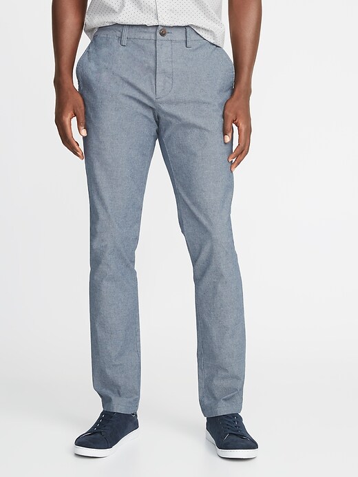 View large product image 1 of 1. Slim Built-In Flex Textured Ultimate Pants