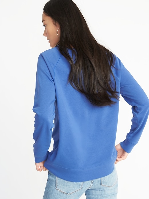 Image number 2 showing, Relaxed Sweatshirt for Women
