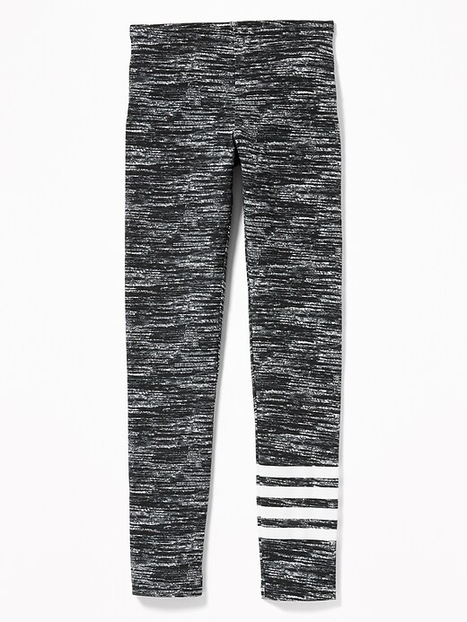 View large product image 1 of 1. Full-Length Jersey Leggings for Girls