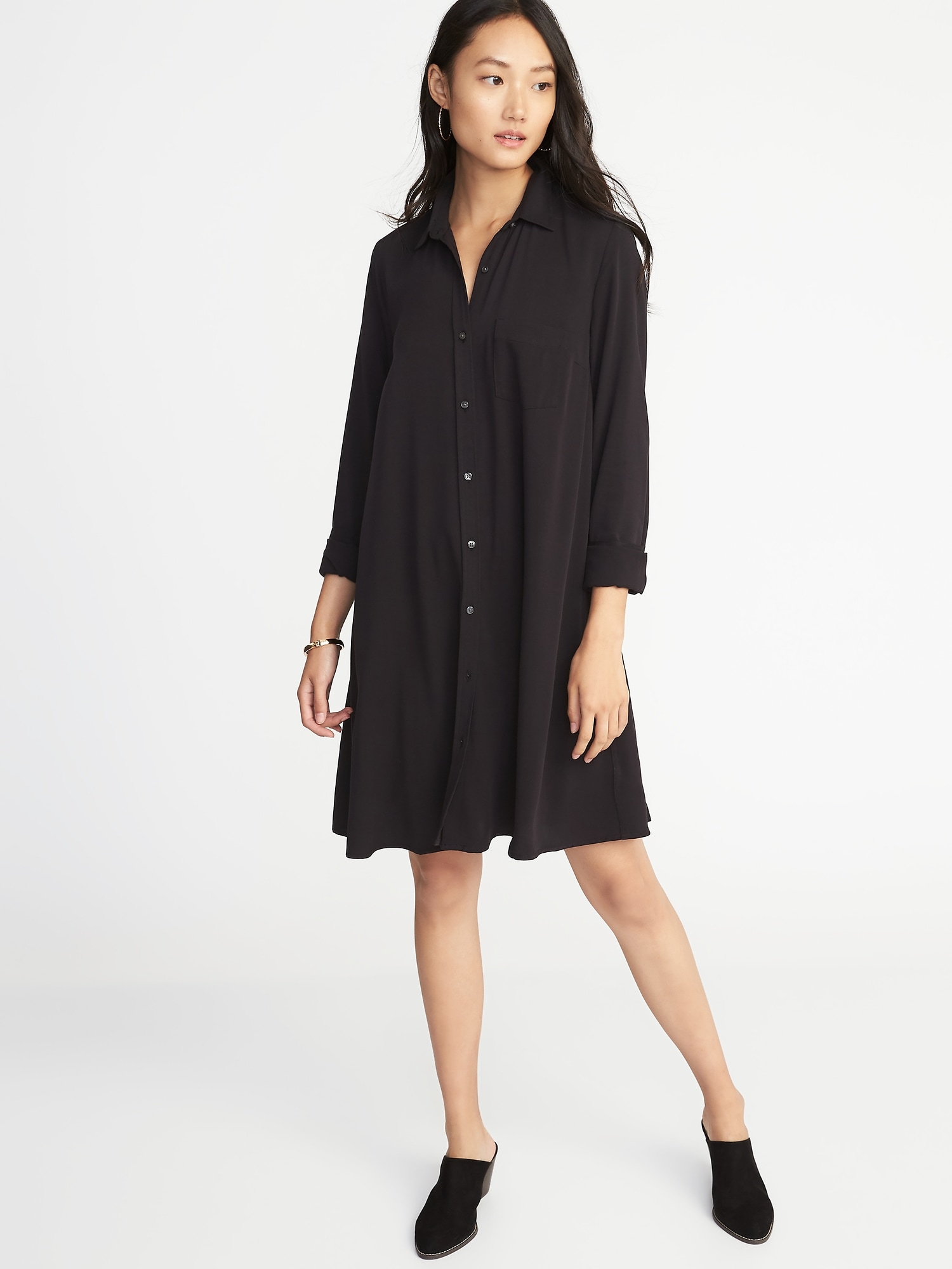 Old navy swing top shirt dress