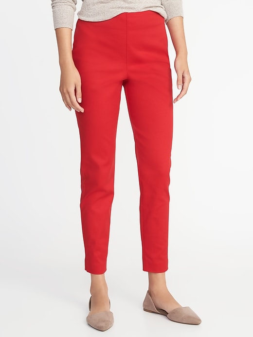 View large product image 1 of 1. High-Waisted Super Skinny Ankle Pants for Women