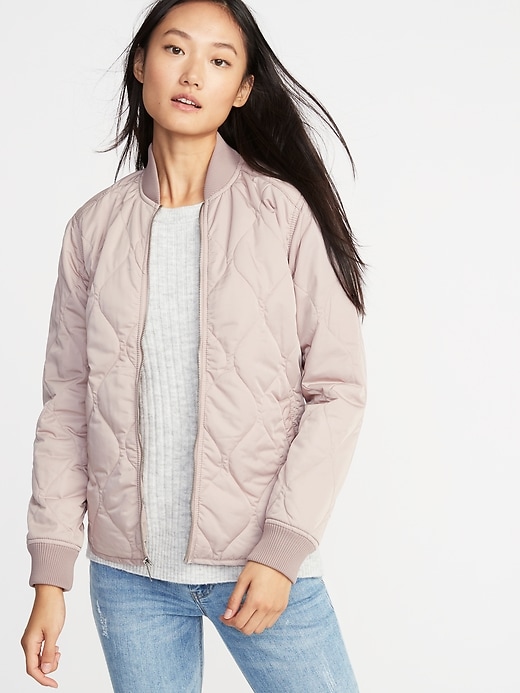 View large product image 1 of 1. Lightweight Quilted Jacket for Women
