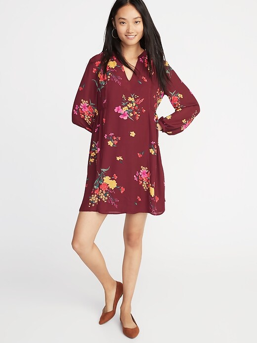 Old navy georgette swing dress hotsell