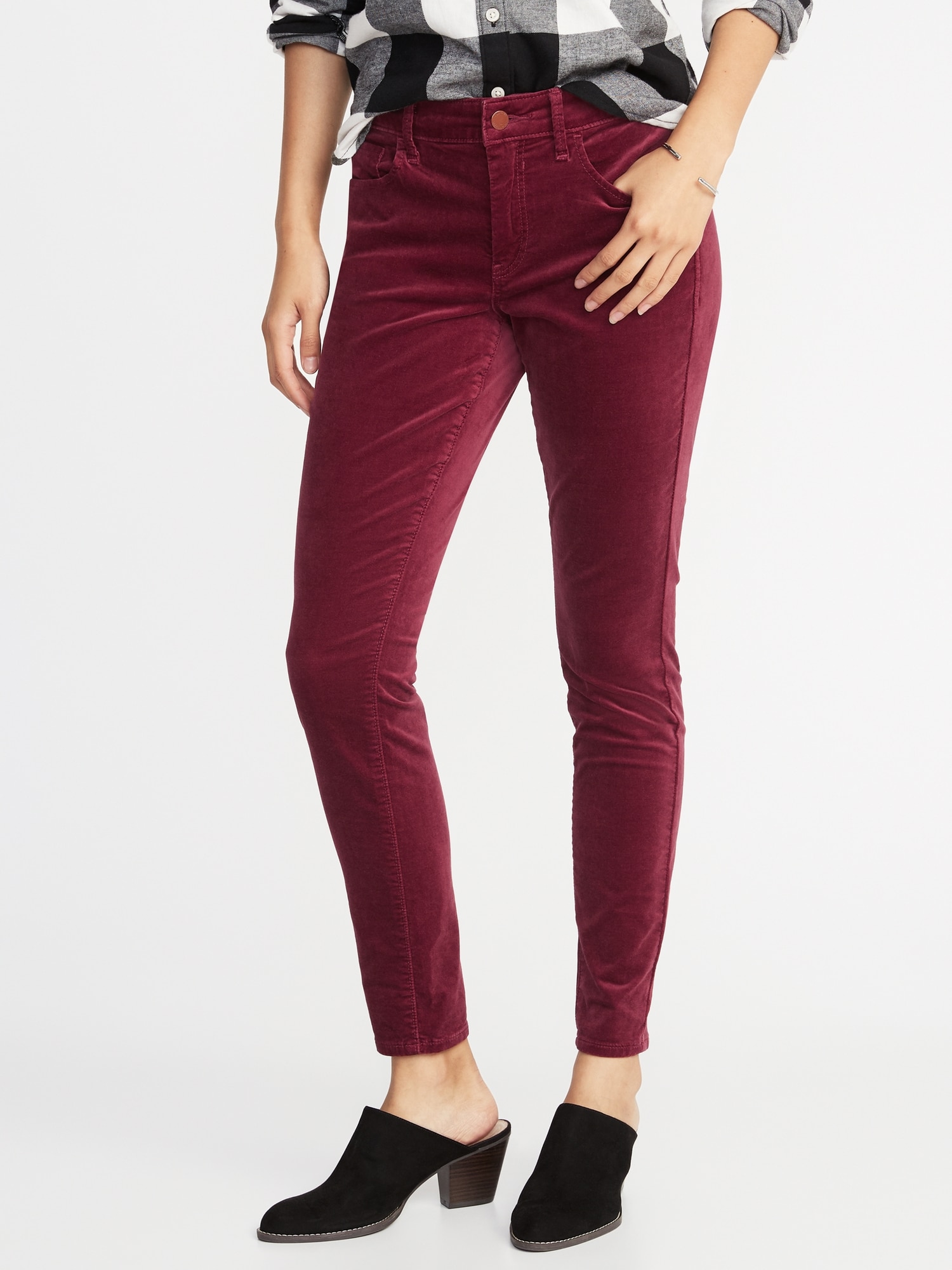 Velvet pants hot sale old navy