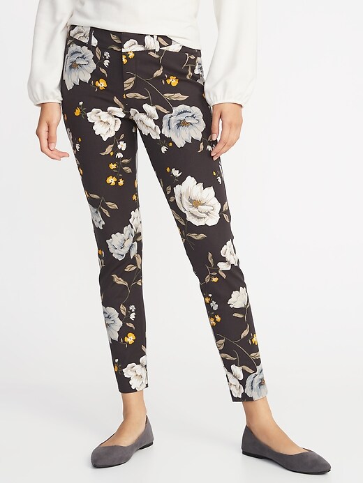 View large product image 1 of 1. Mid-Rise Pixie Ankle Pants for Women