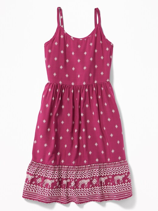 View large product image 1 of 1. Printed Cami Dress for Girls