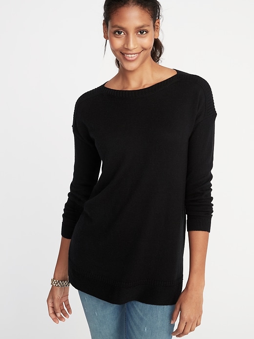 Classic Boat-Neck Sweater for Women | Old Navy