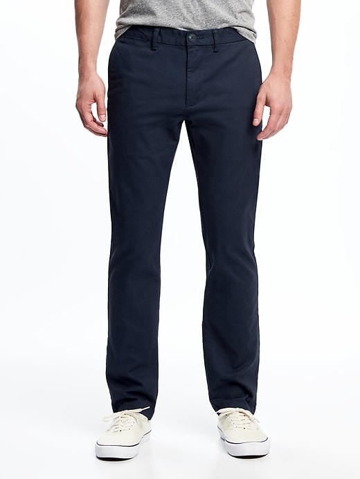 View large product image 1 of 1. Slim Ultimate Built-In Flex Chinos for Men