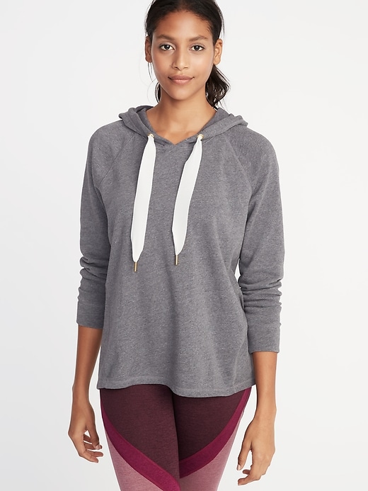 Image number 1 showing, Pullover Swing Hoodie for Women