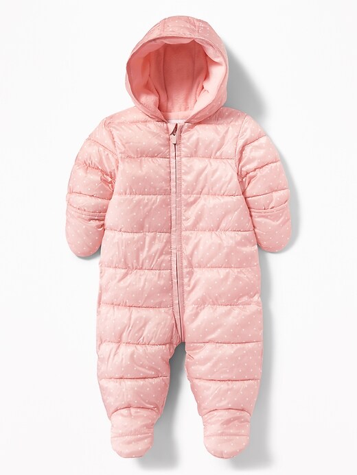 View large product image 1 of 3. Hooded Snowsuit for Baby