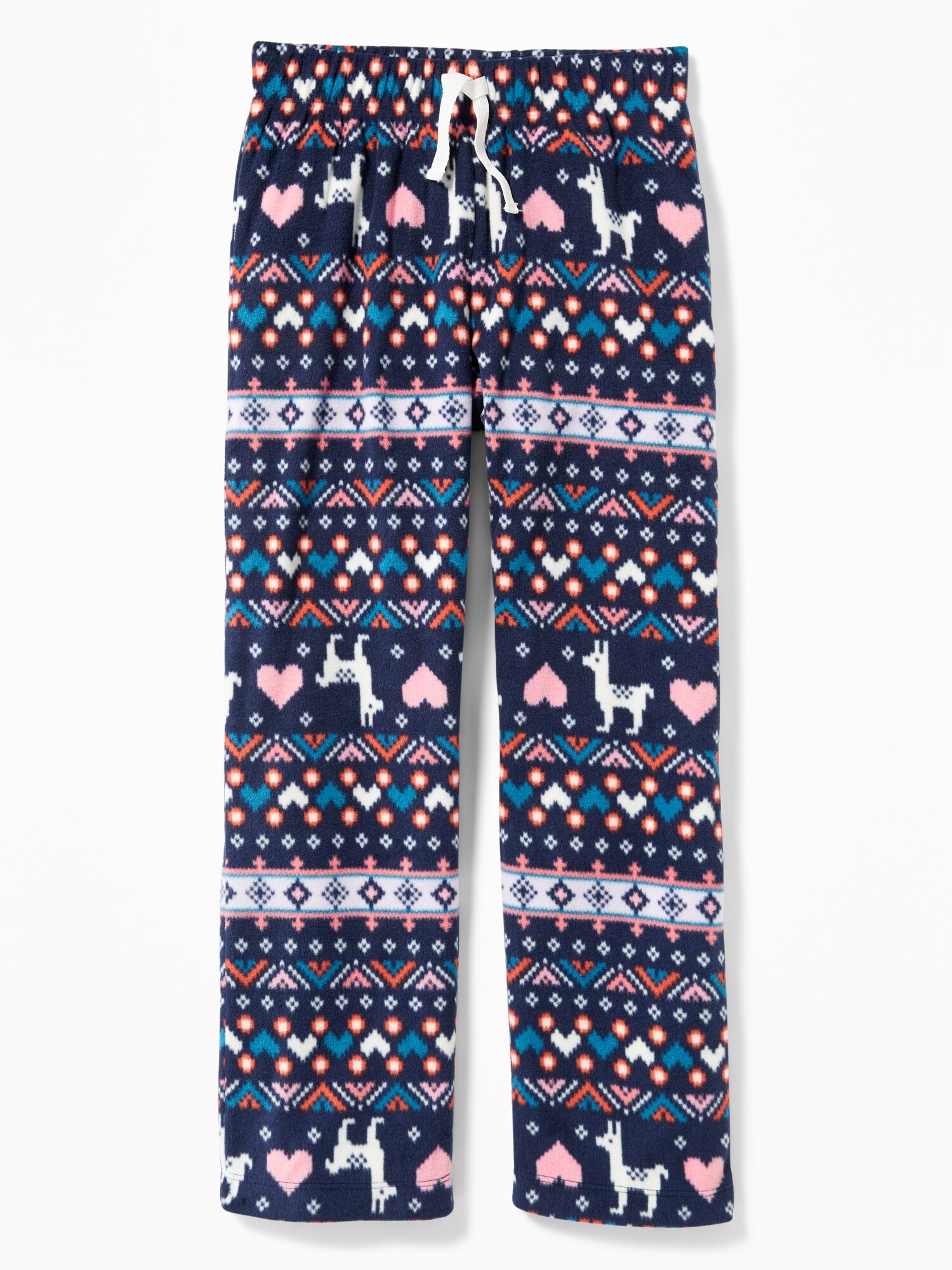 Printed Micro Performance Fleece Sleep Pants For Girls | Old Navy