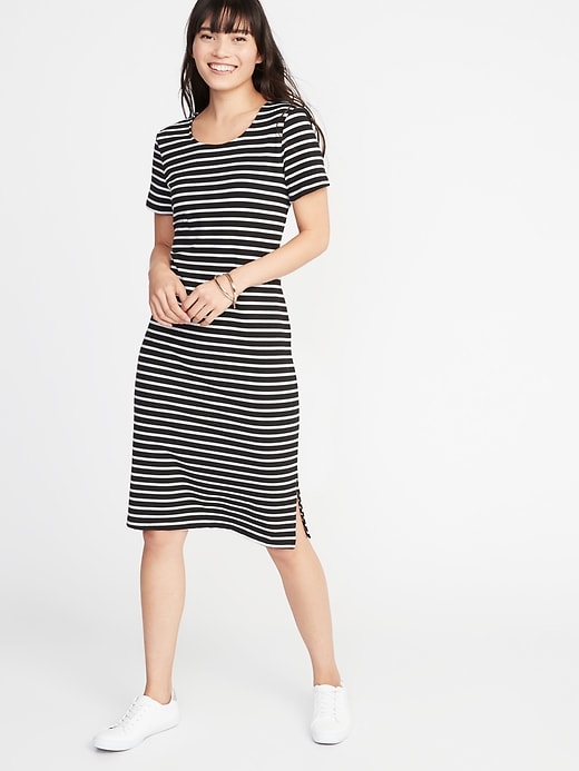 Jersey-Knit Shift Dress for Women | Old Navy