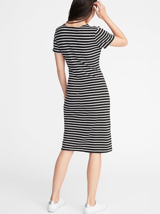 Image number 2 showing, Jersey-Knit Shift Dress for Women