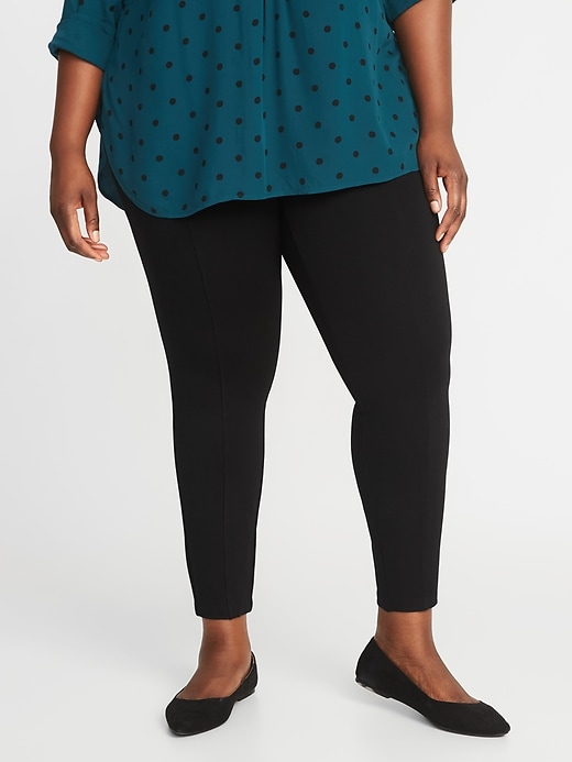 View large product image 1 of 1. High-Waisted Secret-Slim Plus-Size Stevie Pants
