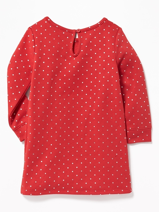 View large product image 2 of 3. Fleece Shift Dress for Toddler Girls