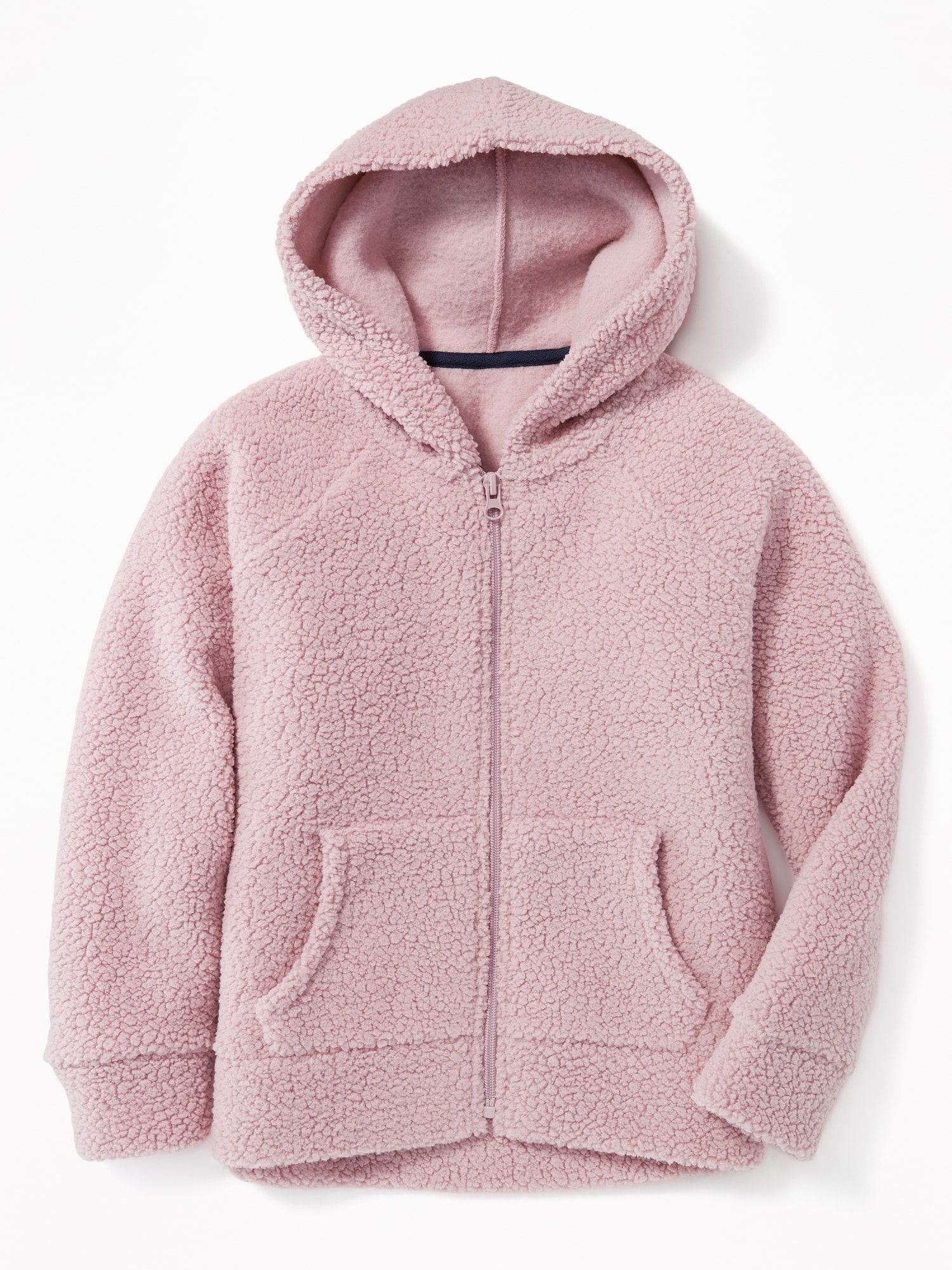 Sherpa Zip Hoodie for Girls Old Navy