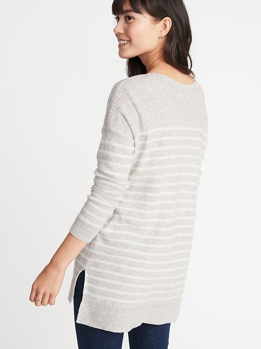 Image number 2 showing, Classic Boat-Neck Sweater for Women