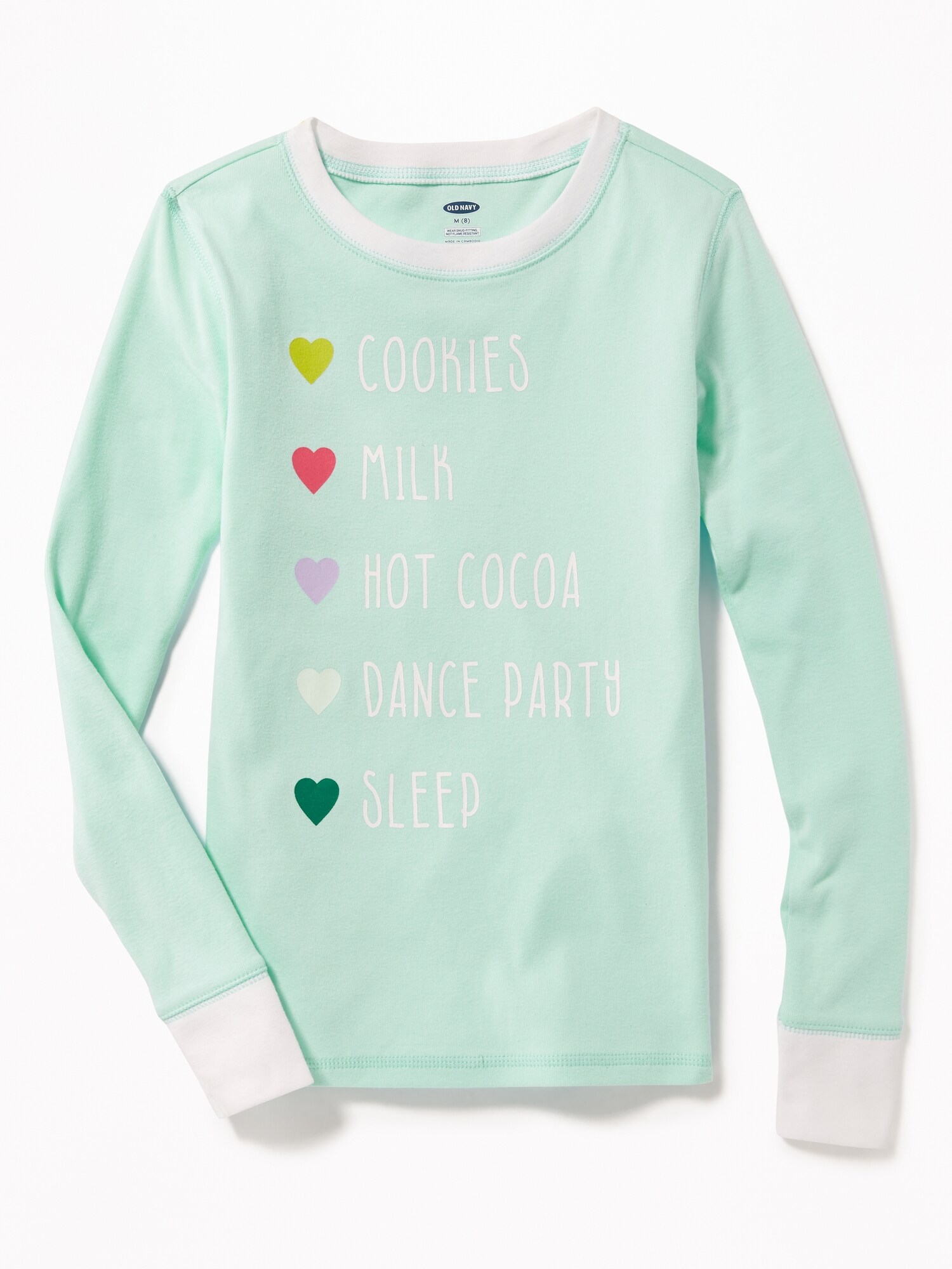 Holiday-Graphic Sleep Tee for Girls | Old Navy