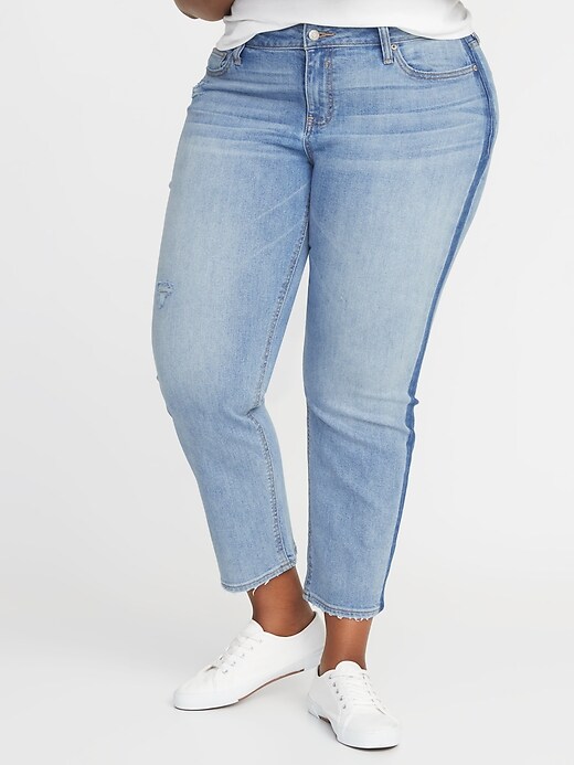 Image number 1 showing, High-Rise The Plus-Size Power Jean, a.k.a. The Perfect Straight Ankle