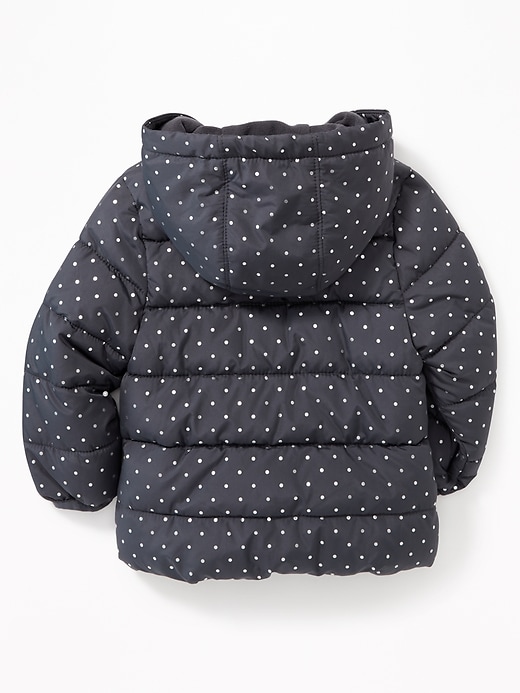 View large product image 2 of 4. Hooded Frost-Free Puffer Jacket for Toddler Girls