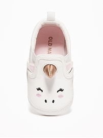 View large product image 5 of 5. Unicorn Slip-Ons for Baby